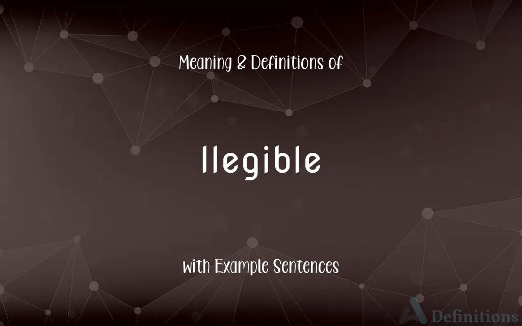 Ilegible