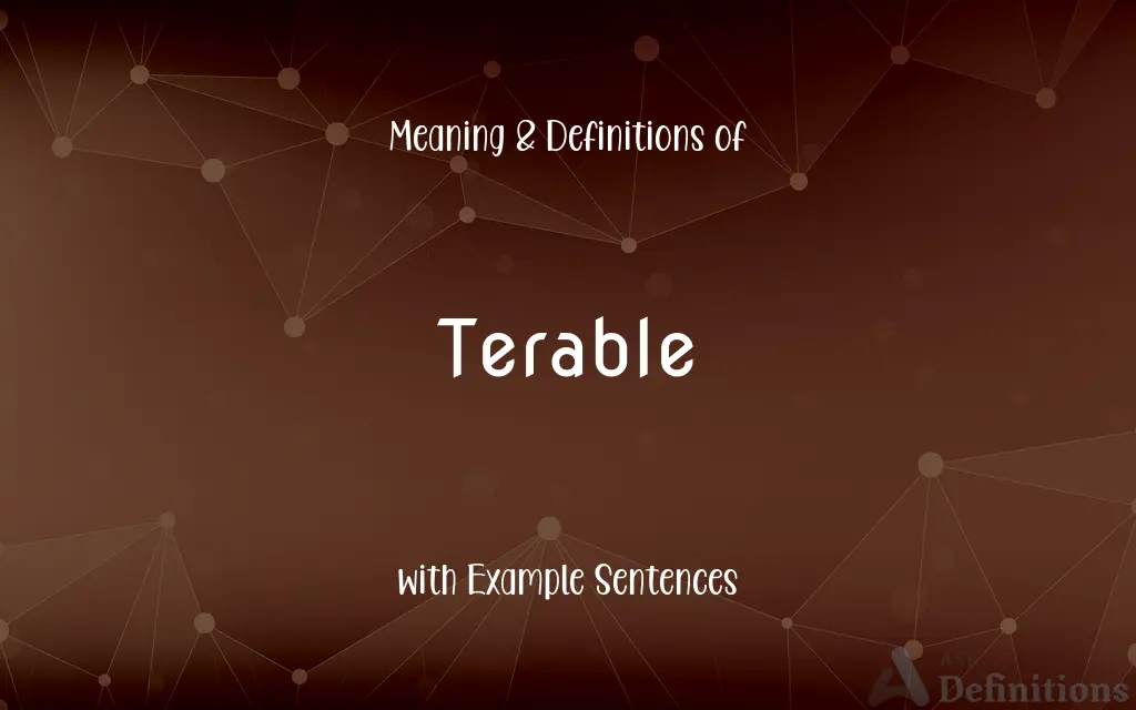 Terable